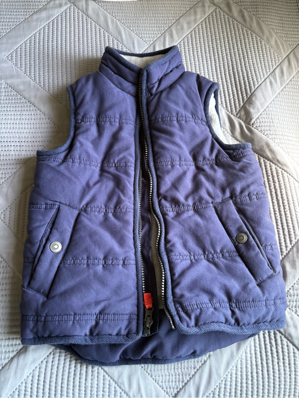 Carter's Light Gray Fleece Jacket